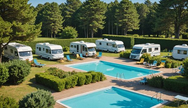 Camping piscine morbihan informations : détente